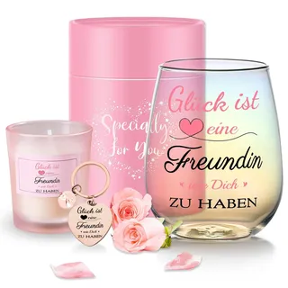 Dankeschön Geschenke Weingläser Geschenke Für Freundin Frauen Geburtstagsgeschenk Für Frauen Weinglas Personalisierte Geschenk Für Beste Freundin Geschenk Weihnachten 480ml