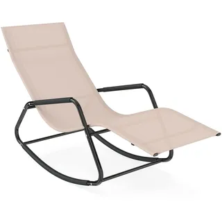 Fantask Sonnenliege 57 x 86 x 160 cm Beige