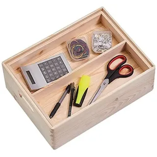 Zeller Aufbewahrungsbox 40 x 30 x 15 cm 3-tlg. beige