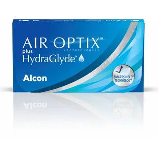 Alcon Air Optix plus HydraGlyde 6 Stück | BC 8.6 mm | DIA 14.2 mm | -03.00 Dioptrien