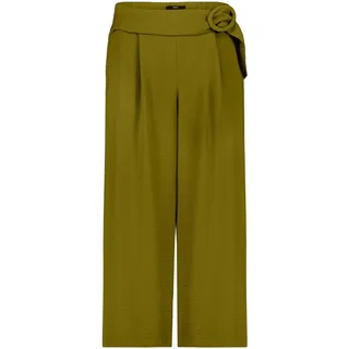 Culotte ZERO "Culotte mit weitem Bein", Damen, Gr. 34, EURO, grün (fir grün), Obermaterial: 100% Polyester PES., Hosen Culotte