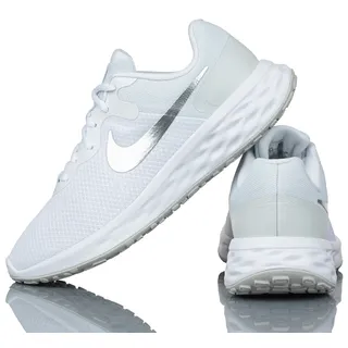 Nike Revolution 6 Damen White / Metallic Silver / Pure Platinum 38