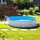 Stahlwandpool Set Nuovo Ø 450 x 120 cm inkl. Skimmer und Poolleiter