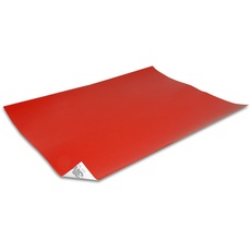 DonDo Reflektorband 3M 610C Reflexfolie reflektierendes Klebeband Sicherheitswarnband Bogen Rot 250mm x 180mm