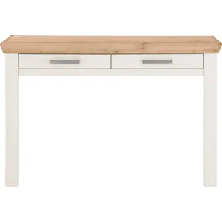 Set One by Musterring Schminktisch 1 Stk. tlg. mit zwei Schubkästen, Landhausstil, Metallgriff, B 123 x H 80 x T 40cm