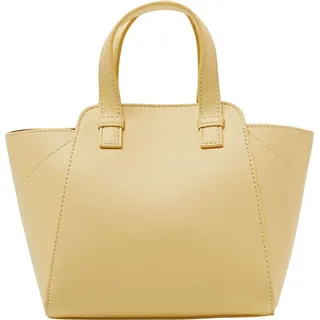 ESPRIT Handtasche Umhängetasche Small Tote Crossbody Bag Pastel Yellow hellgelb - Hellgelb