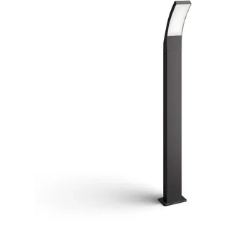 Philips Sockelleuchte Aluminium 96,0 cm inkl. LED-Lampe anthrazit