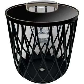 Beistelltisch COOTAB COOLER TABLE "4-in-1 Loungetisch mit Acryl-Weinkühler Dubai 45 cm schwarz", schwarz, B:45cm H:45cm, Tische, Beistelltisch, Wetterfest, Pflegeleicht, Hitzebeständig, Stapelbar