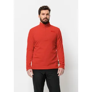 Jack Wolfskin Taunus Fleece Mit Halbem Reißverschluss - Strong Red XL