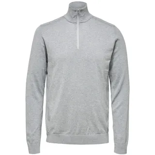 Selected Homme Male Strickpullover Half-Zip | Knitted Jumper