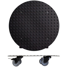 Bild von Pflanzenroller WagnerSystem Ø 38 cm H 7,5 cm Metall schwarz