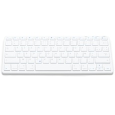 Bluestork - Mini-Tastatur, wiederaufladbar, Mac-Tastatur, kabellos, lange Akkulaufzeit, Multimedia-Kurzbefehle – Mini-Tastatur für Mac Französisch AZERTY, kompakt, ultradünn, leicht, leise – New 2024