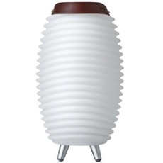 Bild von Synergy 35 Tragbare Lautsprecherlampe mit Weinkühler - Dimmbares LED-Licht, drahtloser Bluetooth-Lautsprecher und Weinflaschenhalter - Innen- und Außendekoration, klein