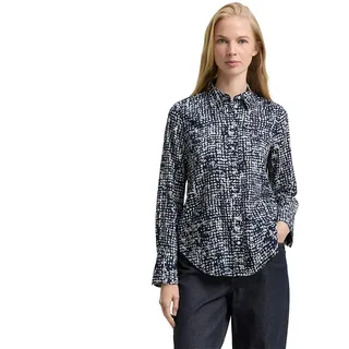 Tom Tailor 1047586 Bluse - Navy Abstract Dot Design - 36