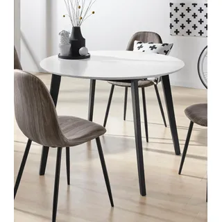 OTTO home Cody Ø 105 cm schwarz-weiß