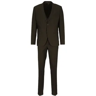 SteffenKlein Anzug 3-teilig "SteffenKlein Anzug" 3 tlg. slim fit, braun 2