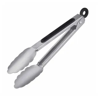 Westmark Grillzange Mini 20 cm Edelstahl schwarz