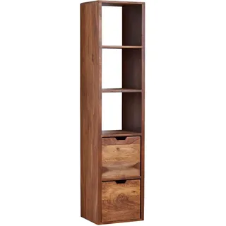 Wohnling Wandregal 35 x 30 x 150 cm Braun
