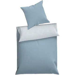Dyckhoff Uni Unifarben Blau 135 x 200 cm + 80 x 80 cm