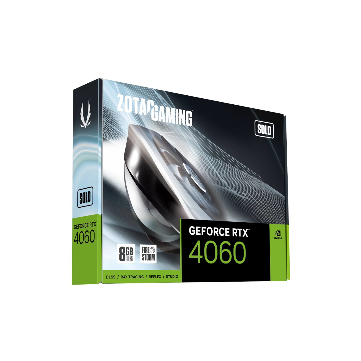 Bild von Gaming GeForce RTX 4060 Solo, 8GB GDDR6, HDMI, 3x DP (ZT-D40600G-10L)