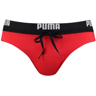 Puma Logo Badeslip - Red - 2XL
