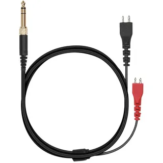 kwmobile Kopfhörerkabel kompatibel mit Sennheiser HD25 / HD560 / HD540 / HD480 / HD430 / HD414 / HD250 - ohne Mikrofon und Tasten - 3.5mm Klinke Kabel für Headphones - 255 cm