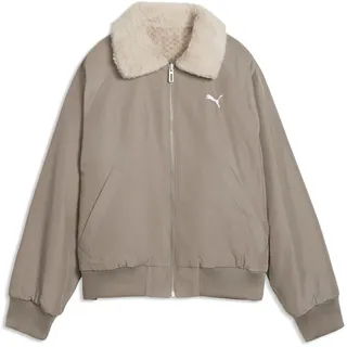 Puma Reversible Blouson High Loft Lining Jacke Braun 38