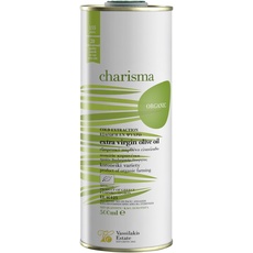 Charisma Griechisches Bio Extra Natives Olivenöl aus Kreta Dose, 500 ml - Kaltextraktion