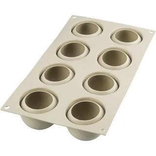 Silikomart Silikonform SWEET TRUFFLE 8 Monoportions Ø 6,2 cm