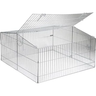 Kerbl Freigehege 115 x 115 x 60 cm grau