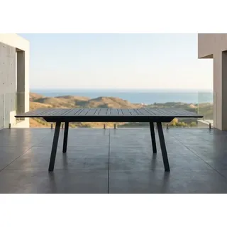 Gardissimo ESTABULO Alu-Ausziehtisch Gartentisch 172/243x100cm anthrazit