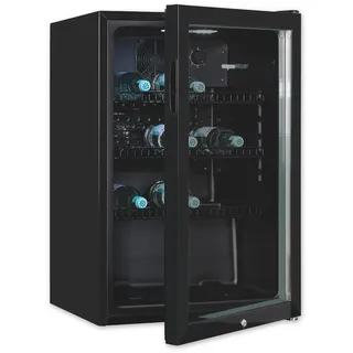 Exquisit GKS120-GT-160C Getränkekühlschrank 84 cm hoch 54 cm breit