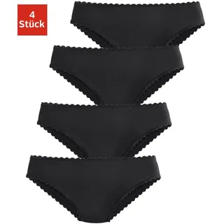 Jazz-Pants Slips PETITE FLEUR, Damen, Gr. 48, schwarz, Microfaser, Obermaterial: 92% Polyamid, 8% Elasthan, unifarben, körpernah, Unterhosen Jazz-Pants Slips, aus weicher Microfaser, Topseller