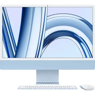 Apple iMac 24" Retina 4,5K Display 2023 M3 8 GB RAM 256 GB SSD 10-Core GPU Blau