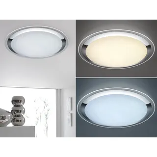 Trio 675610106 LED-Deckenleuchte 95W 9600lm 3000-6000K - Silber, Weiß