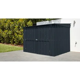 Globel Fahrradgarage, anthrazit, Metall, 211x165x200 cm