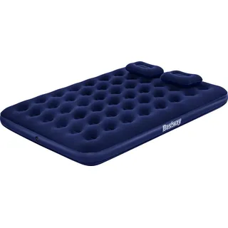 BESTWAY Luftbett Aerolux mit Handpumpe Double XL/Lo 203 x 152 x 22 cm, Blau