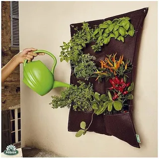 Gemüsegarten Hängend Für Grow Pflanzen Und Blumen Am Balkon CM 56X70 VERDEMAX