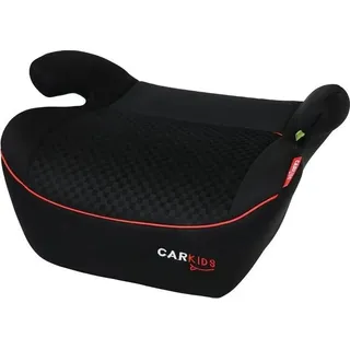 Carkids I-Size Zitverhoger Alex 125-150cm Zwart/Rood - Schwarz