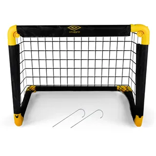Umbro Fußballtor Schwarz/Gelb 50 x 44 x 44 cm