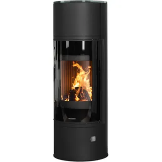 Oranier Arena W+ 2.0 Stahl Schwarz/Abdeckplatte Glas