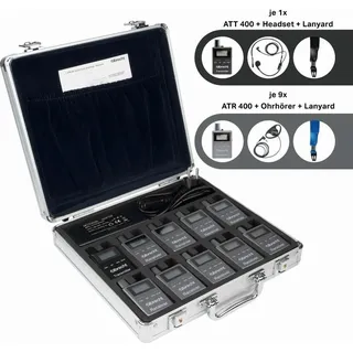 Albrecht ATT/ATR400 10er 29970.S10 Tour Guide System 10er Set