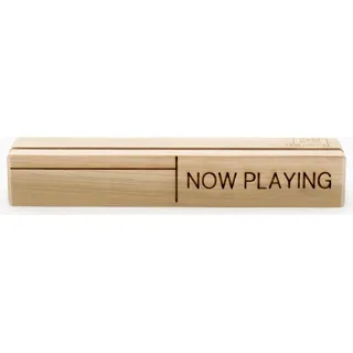 For The Record - NOW PLAYING - Vinyl-Ständer - Naturbelassen