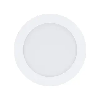 EGLO 33213 LED-Panel Deckenleuchte Crosslink FUEVA-C weiss Ø:17cm dimmbar 2700-6500K mit Connect Funktion - Weiß