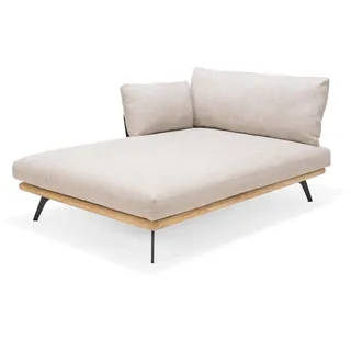 ScanCom Pearl Eck Daybed Aluminium / Teak