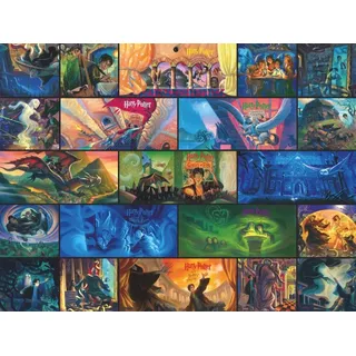 New York Puzzle Company Harry Potter Puzzle Collage 1000 Teile