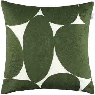 Schöner Wohnen Kissenbezug Pebble 45 x 45 cm Grün