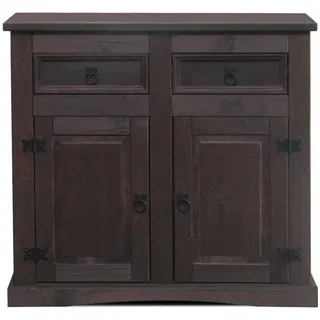 VCM New Mexico Sideboard 92 x 84 x 44 cm Braun