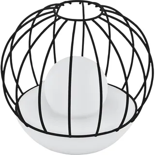 EGLO Wegeleuchte Solar Schwarz/Weiss (IP44)