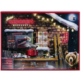 Gedore Werkzeug-Adventskalender 2025 Schwarz